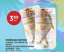 Kim Phat FROZEN GOLDEN POMPANO WHOLE offer