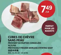 Kim Phat PREVIOUSLY FROZEN SKINLESS STEWING GOAT offer