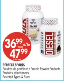Pharmaprix PERFECT SPORTS Protein powder products offer