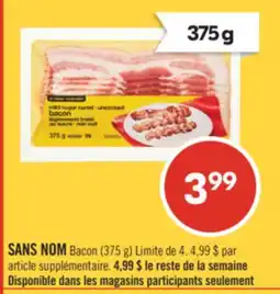 Pharmaprix NO NAME Bacon offer