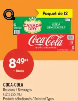 Pharmaprix COCA-COLA Beverages (12 x 355 mL) offer