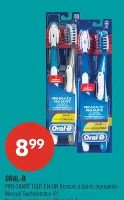 Pharmaprix ORAL-B Manual Toothbrushes offer