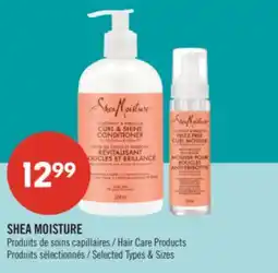 Pharmaprix SHEA MOISTURE Hair Care Products offer