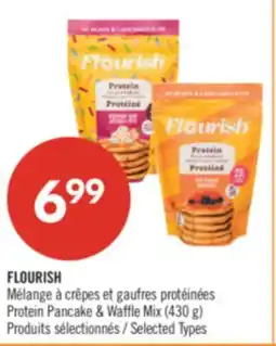 Pharmaprix FLOURISH Protein Pancake & Waffle Mix (430 g) offer
