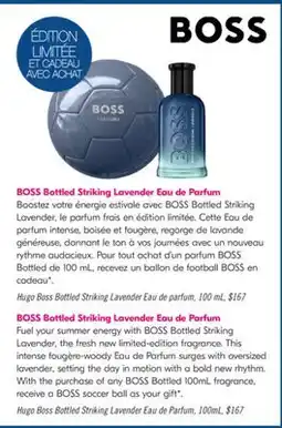 Pharmaprix Hugo Boss Bottled Striking Lavender Eau de Parfum offer