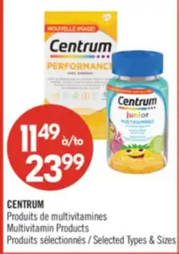 Pharmaprix CENTRUM Multivitamin Products offer