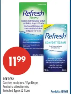 Pharmaprix REFRESH Eye Drops offer