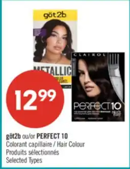 Pharmaprix göt2b or PERFECT 10 Hair Colour offer