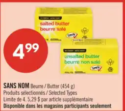 Pharmaprix NO NAME Butter offer