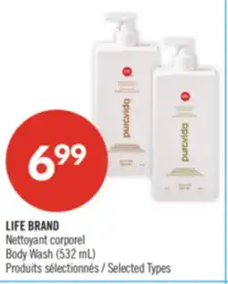 Pharmaprix LIFE BRAND Body Wash offer