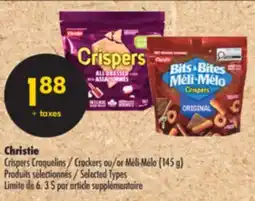 Pharmaprix Christie Crispers Crackers or Méli-Mélo offer