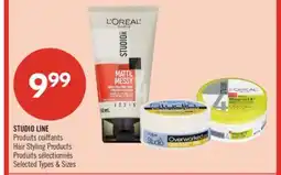 Pharmaprix STUDIO LINE Hair Styling Products offer