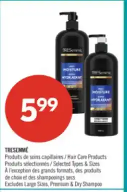 Pharmaprix TRESEMMÉ Hair Care Products offer
