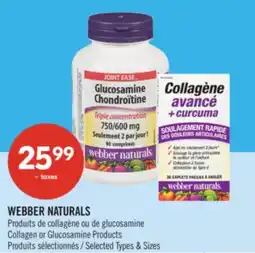 Pharmaprix WEBBER NATURALS Collagen or Glucosamine Products offer