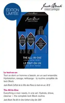 Pharmaprix Jack Black The All-In-One Father's Day Set offer