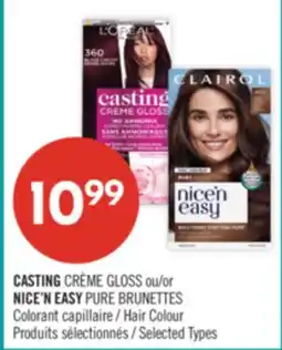 Pharmaprix CASTING CRÈME GLOSS Hair Colour NICE'N EASY PURE BRUNETTES Hair Colour offer