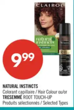 Pharmaprix NATURAL INSTINCTS Hair Colour or TRESEMMÉ ROOT TOUCH-UP offer