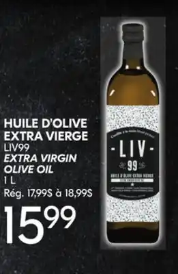 IGA LIV99 EXTRA VIRGIN OLIVE OIL offer