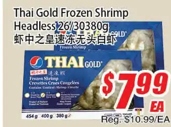 WinCo Food Mart Thai Gold Frozen Shrimp offer