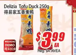 WinCo Food Mart Delizia Tofu Duck offer