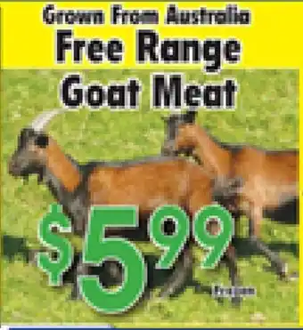 Danforth Food Market Free Range Goat Meat offer