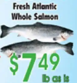 Danforth Food Market Fresh Atlantic Whole Salmon offer