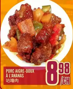 Marché Lian Tai PORC AIGRE-DOUX À L'ANANAS offer