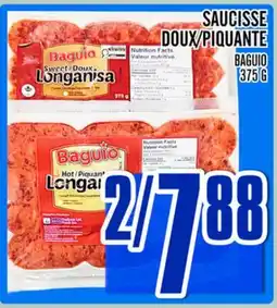 Marché Lian Tai SAUCISSE DOUX/PIQUANTE offer