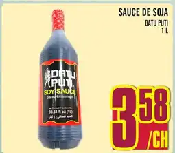 Marché Lian Tai SAUCE DE SOJA DATU PUTI offer