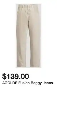Holt Renfrew AGOLDE Fusion Baggy Jeans offer