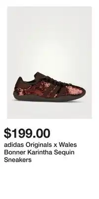 Holt Renfrew adidas Originals x Wales Bonner Karintha Sequin Sneakers offer