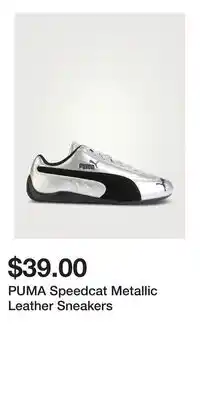 Holt Renfrew PUMA Speedcat Metallic Leather Sneakers offer