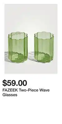 Holt Renfrew FAZEEK Two-Piece Wave Glasses offer