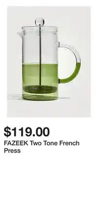 Holt Renfrew FAZEEK Two Tone French Press offer