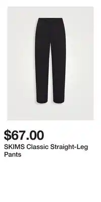 Holt Renfrew SKIMS Classic Straight-Leg Pants offer