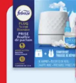 Walmart Febreze PLUG air freshener starter kit or scented oil refills 3-pack offer
