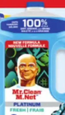 Walmart Mr. Clean Platinum all-purpose cleaner offer