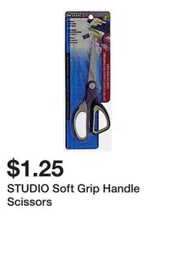 Dollarama STUDIO Soft Grip Handle Scissors offer