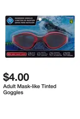 Dollarama Adult Mask-like Tinted Goggles offer
