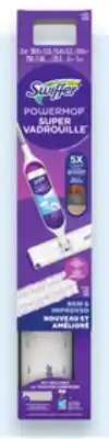 Walmart Swiffer PowerMop starter kit offer