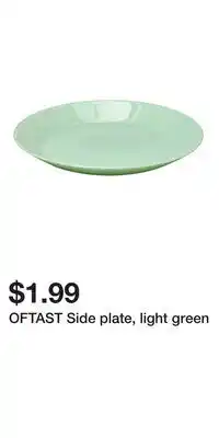 IKEA OFTAST Side plate, light green offer