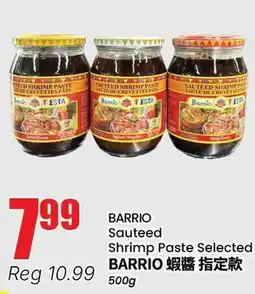 Btrust Supermarket BARRIO Sauteed Shrimp Paste Selected offer