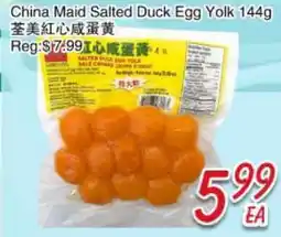 Foody Mart China Maid Salted Duck Egg Yolk offer