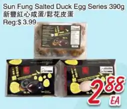 Foody Mart Sun Fung Salted Duck Egg Series offer