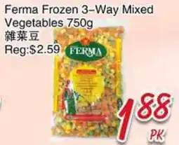 Foody Mart Ferma Frozen 3-Way Mixed Vegetables offer