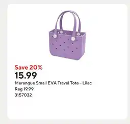 Staples Merangue Small EVA Travel Tote - Lilac offer