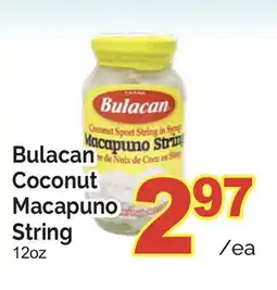 T&T Supermarket Bulacan Coconut Macapuno String offer