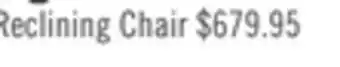 The Brick Spencer 41.3 Chenille Fabric Manual Reclining Chair - Grey offer