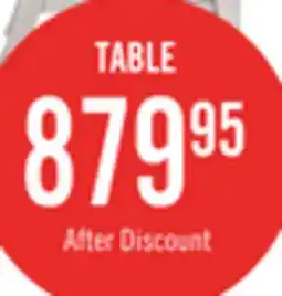 The Brick Willow Dining Table with Trestle Base, 84-106W Extension - Rustic White & Brown offer