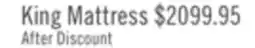 The Brick Stearns & Foster Allianz Luxury Tight Top Firm King Mattress offer